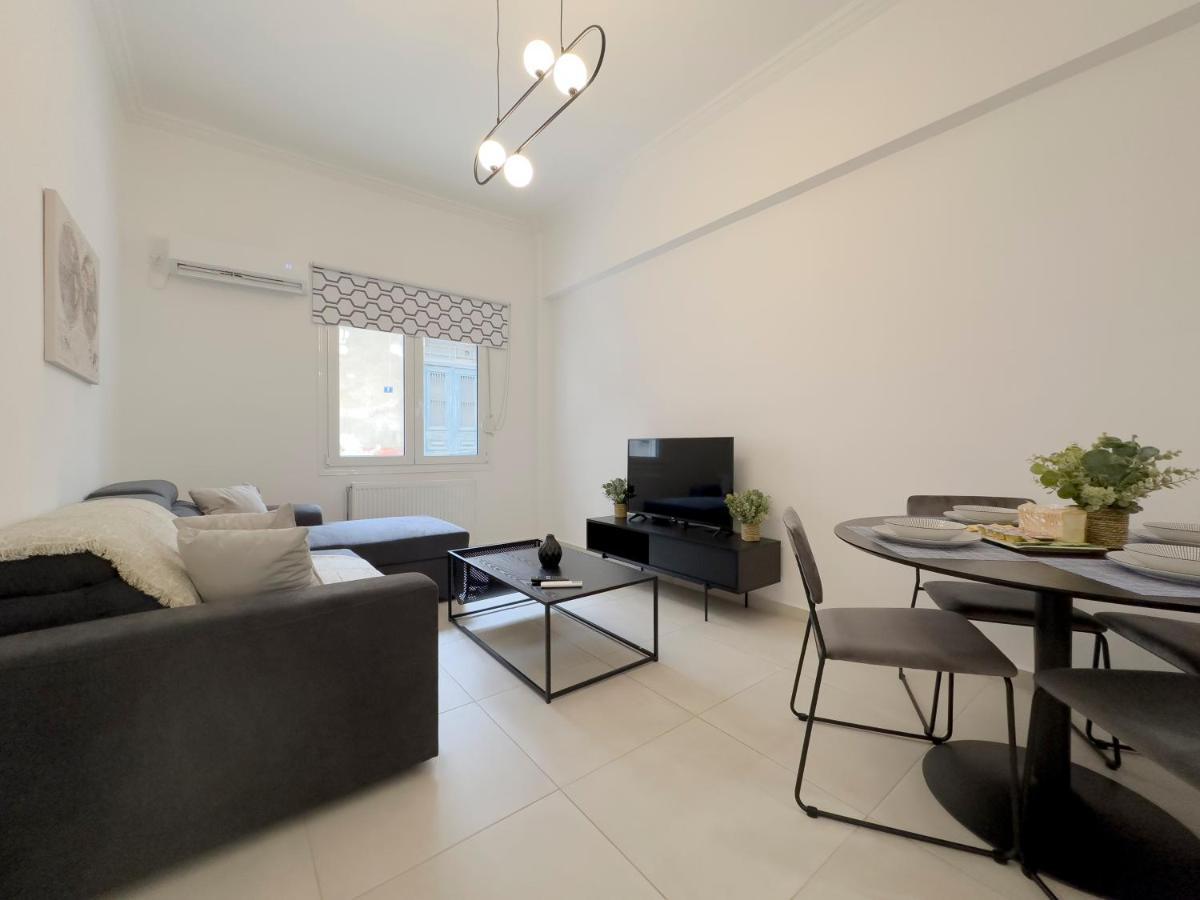 アテネAventura Comfortable 90Sqm Apt In Kato Patisiaアパートメント エクステリア 写真
